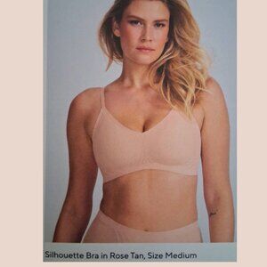 Honeylove Silhouette Bra - Rose Tan, Size Medium